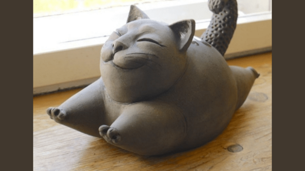 Şişman Kedi | Heykel Atölyesi