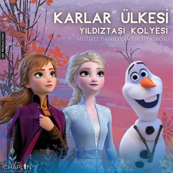 Karlar Ülkesi Yıldıztaşı Kolyesi